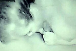 horny housewife craves two cocks at home