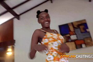 i'm so excited, the casting went great for this ebony model craving deepthroat cum