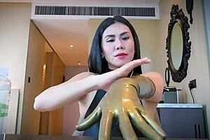 Homemade Video of Cris Angelo and Sally Lys Valentine in Sexy Uniforms