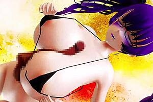 Big tits in bikini getting titty fucked by monster cock!