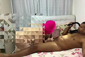 Latina in Lingerie Enjoys One-on-One Encounter