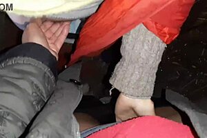 Our Autumn Romantic Encounter in a Cozy Hut - Lesbian Illusion Girls