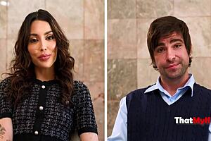 Mr and mrs smith parody features vanessa sky and lucky fate in group milf action