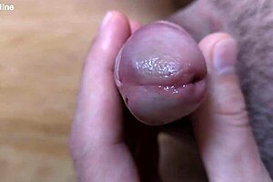 Watch this cute guy with small cock explode juice!