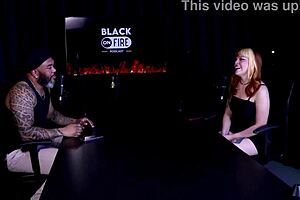 Gostosa Performs Sensual Stripper Show And Reveals Her Beautiful Breasts Says She Hasn't Had Sex In A While Chats With Presenter Middy Watch On Sheer Red