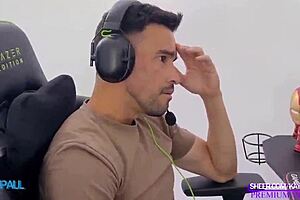 gamer's boy fantasy threesome became a reality