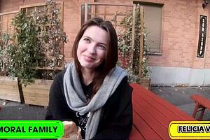 felicia vina railed in budapest foursome