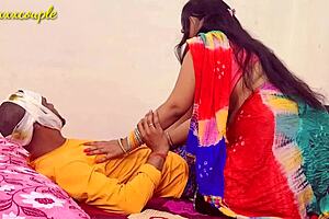 हॉट वाइफ गलती से एक्सीडेंटल हसबैंड को फक करती है 😅