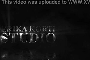 Horny Slut Vika's First Double Penetration by Black Cocks!