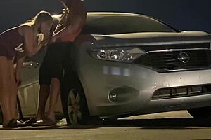 Caught pregnant chick doing anal in public. Want to see more of that ass?