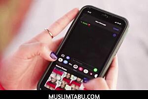 Yo, Muslimtabu got that Arab stepsister in hijab prepping for arranged marriage with Maya Farrell! 😍