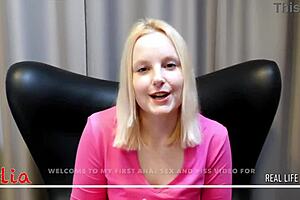 Real Life Porno 70 New Face Julia First Anal Rimming Blowjob Swallow