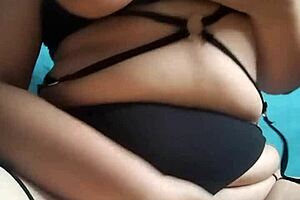 Fat Chubby Woman with Big Natural Tits and Hairy Beaver Desires Anal Fucking