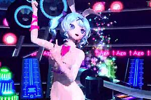 Hatsune Miku In Bunny Costume Nude Mod