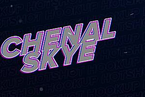 petite chenal skye handles bryan gozzling's meat in wild play