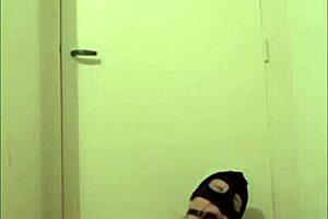 punishing slave milf with handcuffs, chains, and vibrator! she's humiliated!