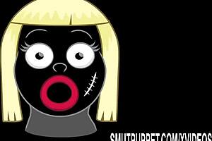 blonde harlot sucks off smut puppets in deepthroat compilation