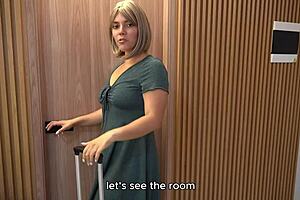 I wake up my milf mother-in-law's desire and we fuck deliciously in bed