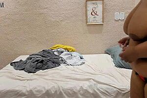 I, the mature latina teacher, secretly fuck my student in my home room.