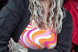 Wife Gives Dirty Blowjob to Husband in Car