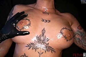 Tattooed Hottie Feels Intense Pleasure During Massage And Anal