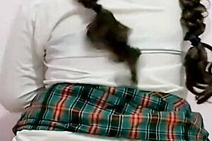 HOMEMADE ANAL VOYEUR: sexy 18-19 yo student WETS HER PANTIES from ORGASM after school and RECORDS it OUTDOORS