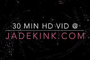 Black housewife enjoys intimate moment