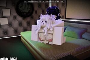 rough valentine's sex with blowjob and doggystyle.