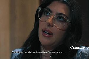 Scarlett Mae and Chanel Camryn ignite passion at piano with cuntsway