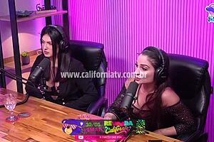 Morena Savors Novinha's Tiny Breasts with Crazy Bound Lesbian Desire