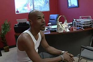 Naomi Cruise's wet pussy gets a big hard black cock