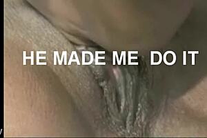 He forced the ebony lesbian couple to play his game and do it all!