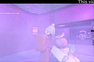 Hot Lady Fucks Me in Sauna with Her Big Monster Cock