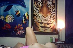 slim model meets italian pound machine for hardcore pov pussy pounding