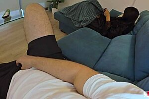 Stepmother comes and lies down to her stepson without panties - olx red fox