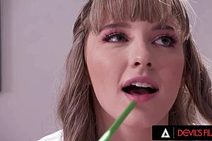 Bratty Student Melody Marks Sucks And Fucks Teacher's Big Dick