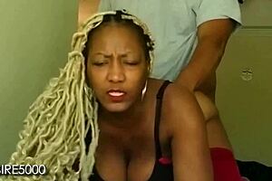 Fucking My Black Wife Doggystyle in Public Just How She Loves