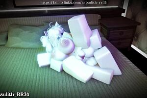 rough valentine's sex with blowjob and doggystyle.