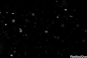 butt fucking a playful teen girl as christmas present on firstanalquest.com 😈