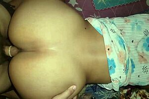 im eating this big ass latina doggystyle, we cant make much noise cuz visitors are here