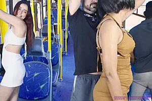 I’m so turned on watching that big ass get cum in public on the bus.