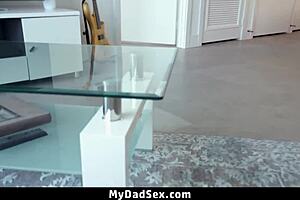 young stepdaughter shows appreciation for stepdad's kindness... mydadsex