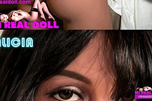 Alicia 157cm real doll fucked hard