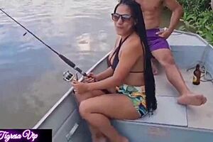 Tigresa VIP Takes Two Huge Cocks in Anal with Favorite Cunhada Mia Bucetinha