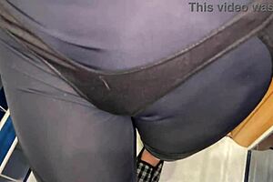 I luv this unshaven pussy pissin compilation with dirty pads in pov