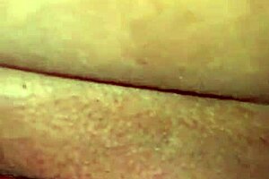 Husband watches wife moan during trimmed pussy dildo play and bareback cock in bedroom.