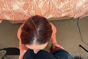 Havana Ivy Can't Resist Sucking That Huge Black Cock in Bedroom Play