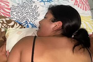 I fuck that big-assed Latina amateur in front of the mirror.