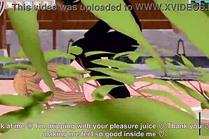 Asuna Yuuki And Kirito Intense Outdoor Sex!