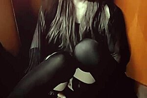 Beautiful Asian Ladyboy Silently Masturbates In Crossdressing Anal Scene